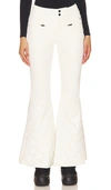 Perfect Moment Mid-rise Cordova Ski Pant In Snow White