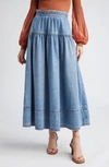 ULLA JOHNSON ULLA JOHNSON THE ASTRID NONSTRETCH DENIM SKIRT