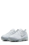 Nike Air Vapormax 2023 Flyknit Running Shoes In Pure Platinum/ White