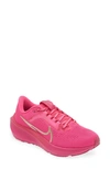 Nike Air Zoom Pegasus 40 Running Shoe In Fierce Pink/ Red/ Pink Foam