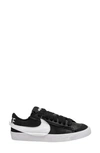 Nike Blazer Low '77 Jumbo Sneaker In Black/ White-black-team Orange