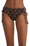 ULLA JOHNSON ALDEN ABSTRACT PRINT BIKINI BOTTOMS