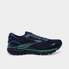 Brooks Men's Ghost 15 Running Shoes In Crown Blue/black/green