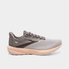 Brooks Launch 10 Running Shoe In Grey/crystal Grey/pale Peach