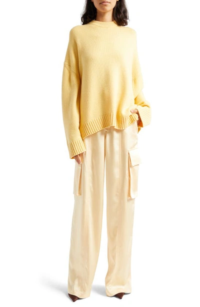 A.l.c Ayden Crewneck Sweater In Canary