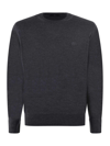 ETRO LOGO EMBROIDERED CREWNECK KNITTED JUMPER