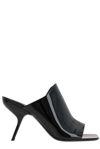 Ferragamo 95 Nappa Leather Mules In Nero