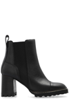 SEE BY CHLOÉ MALLORY HEELED ANKLE BOOTS