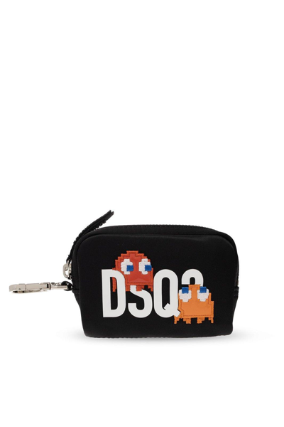 Dsquared2 Pac-man Wallet In Black