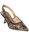 Dior Pointed Slack-heeled Heels In Black