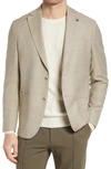 JACK VICTOR QUEENS DECONSTRUCTED WOOL SPORT COAT