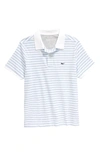 Vineyard Vines Kids' Edgartown Piqué Performance Polo In A203 White
