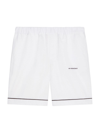 GIVENCHY MEN'S FLUID SHORTS IN LINEN