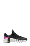 Nike Free Metcon 5 Training Shoe In Black/ Gold/ Pink