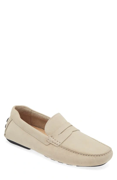Nordstrom Cody Driving Loafer In Beige Ivory