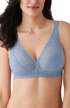 Wacoal Soft Sense Bralette In Windward Blue