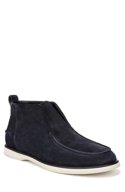 Vince Carlton Boot In Night Blue Leather