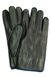 Portolano Nappa Leather Gloves In Black/black