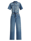 FREE PEOPLE WOMEN'S EDISON WIDE-LEG COVERALL