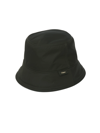 Chloé Romy Bucket Hat Black Size S 100% Polyamide In Green