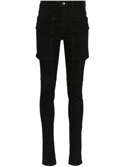 Rick Owens Drkshdw Black Creatch Jeans