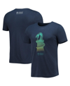 AHEAD MEN'S AHEAD NAVY VALSPAR CHAMPIONSHIP SNAKE TRI-BLEND T-SHIRT