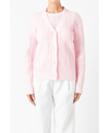 Endless Rose Women's Sequins Cardigan In Light Pink