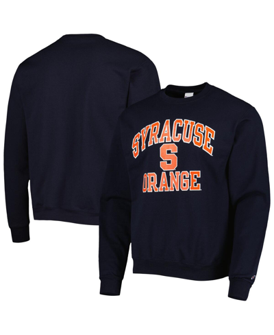 Champion Men's  Navy Syracuse Orange High Motor Pullover Sweatshirt