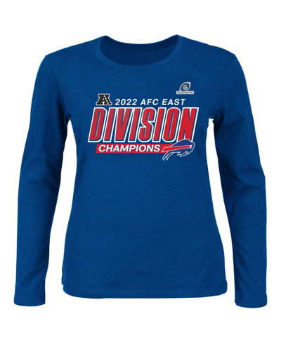 Fanatics Women's  Royal Buffalo Bills 2022 Afc East Division Champions Divide And Conquer Plus Size L