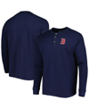 DUNBROOKE MEN'S DUNBROOKE BOSTON RED SOX NAVY MAVERICK LONG SLEEVE T-SHIRT