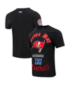 Pro Standard Black Tampa Bay Buccaneers Old English T-shirt In Black