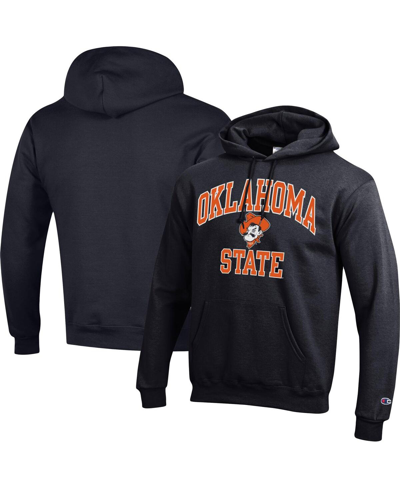 Champion Men's  Black Oklahoma State Cowboys High Motor Pullover Hoodie