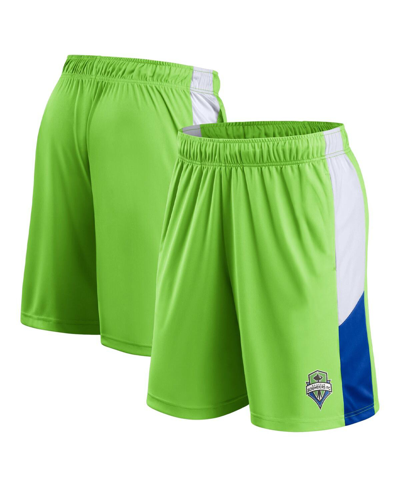 Fanatics Branded Rave Green Seattle Sounders Fc Champion Rush Shorts