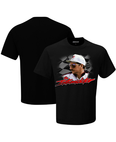 Checkered Flag Sports Men's  Black Dale Earnhardt Intimidator T-shirt