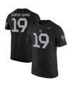 Nike Men's  #1 Black Air Force Falcons Space Force Rivalry Replica Jersey T-shirt In Black