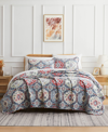 SOUTHSHORE FINE LINENS KILIM OVERSIZED 3 PIECE QUILT SET, KING/CALIFORNIA KING