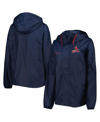 COLUMBIA WOMEN'S COLUMBIA NAVY ST. LOUIS CARDINALS FLASH CHALLENGER WINDBREAKER JACKET