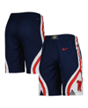 Nike Men's  Navy Ole Miss Rebels Replica Performance Basketball Shorts In Navy
