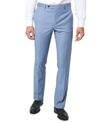 Dkny Men's Modern-fit Stretch Suit Separate Pants In Light Blue