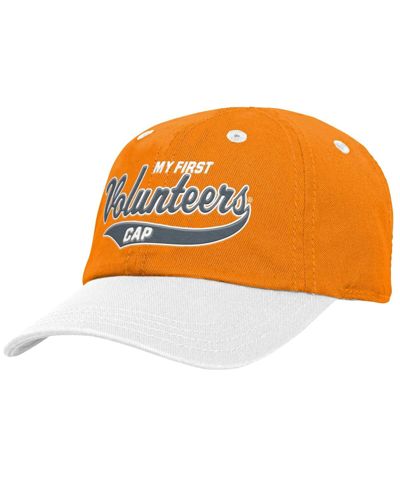 Outerstuff Babies' Infant Boys And Girls Tennessee Orange, White Tennessee Volunteers Old School Slouch Flex Hat In Tennessee Orange,white