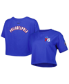 Pro Standard Royal Philadelphia 76ers Classics Boxy T-shirt In Royal