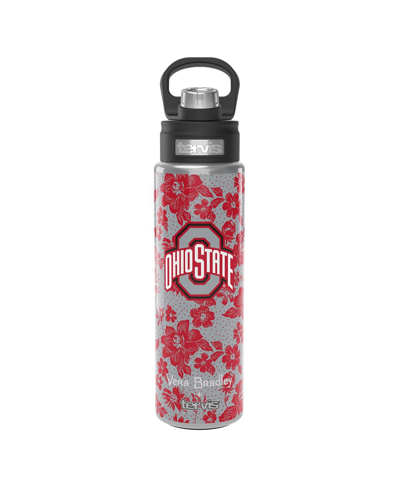 Vera Bradley X Tervis Ohio State Buckeyes 24 oz Wide Mouth Bottle With Deluxe Lid In Red