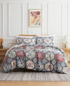 Southshore Fine Linens Kilm Microfiber 3 Piece Duvet Cover Set, Queen In Multi