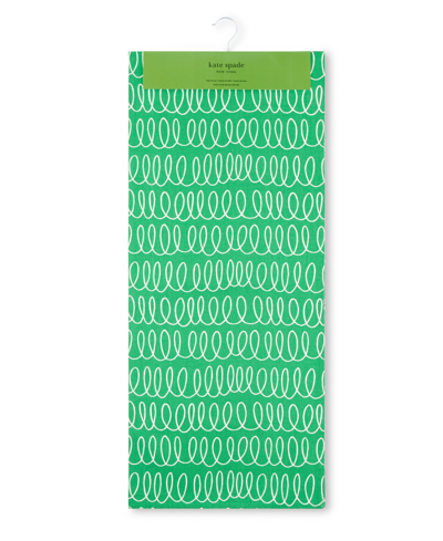 KATE SPADE IN THE LOOP JOY DOT REVERSIBLE TABLE RUNNER, 15" X 108"