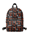 Foco Youth Boys And Girls  Black Clemson Tigers Repeat Brooklyn Mini Backpack In Black