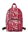 FOCO YOUTH GIRLS FOCO RED ALABAMA CRIMSON TIDE REPEAT BROOKLYN MINI BACKPACK