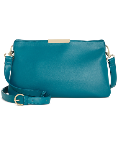On 34th Redelle Small Crossbody, Created For Macy's In Deep Lagoon