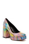 Katy Perry The Uplift Platform Pump In Rainbow Multi