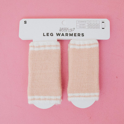 Sassy Woof Dog Leg Warmers In Pink