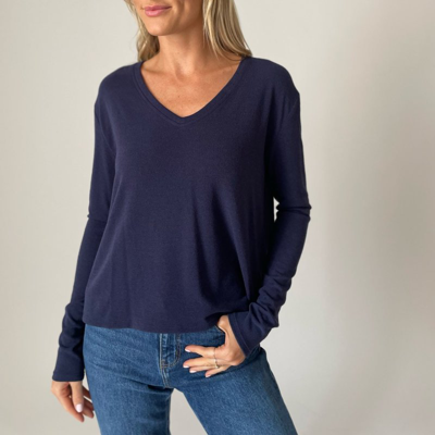 Six Fifty Stacy Top In Blue